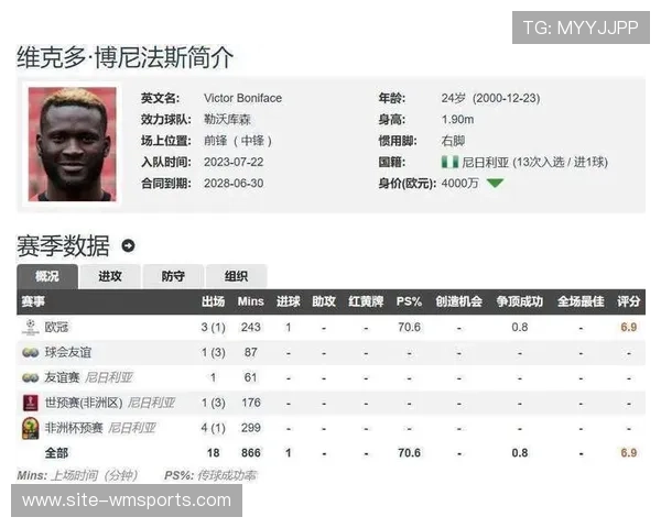 德甲球星身价暴跌榜出炉博尼法斯缩水两千万欧元位居首位